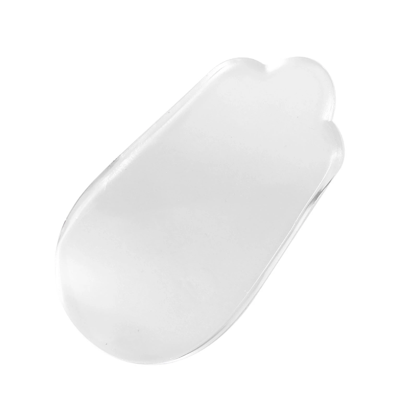 

Women Men Shoes Insoles Heel Lift Insert Pad Cushion Heel Support Cups, Silicone Transparent 10.8*5.8*0.8cm CN 39-46 Foot,