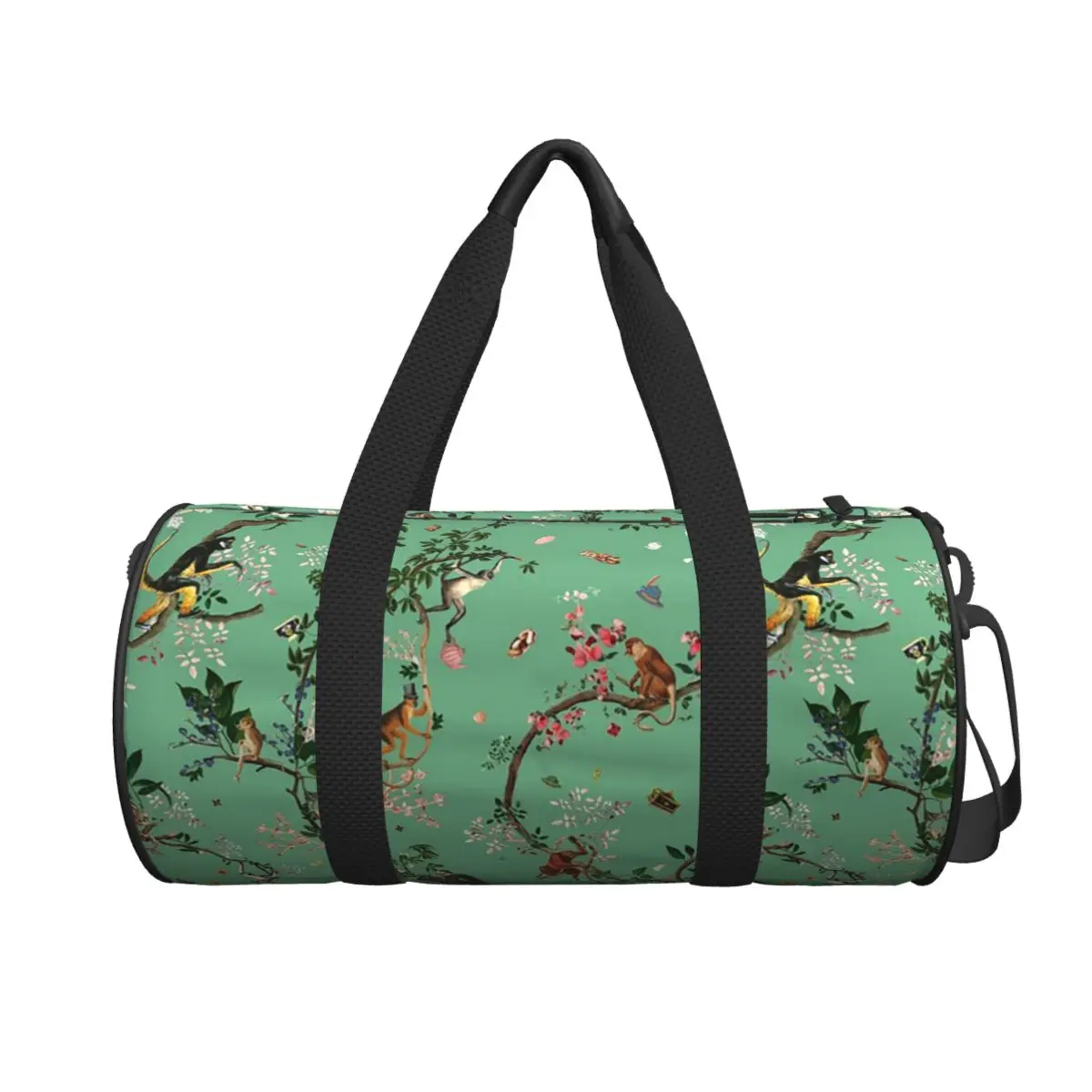 

Большая спортивная сумка Monkey World Green, водонепроницаемая дорожная сумка Duffle, сумки для фитнеса