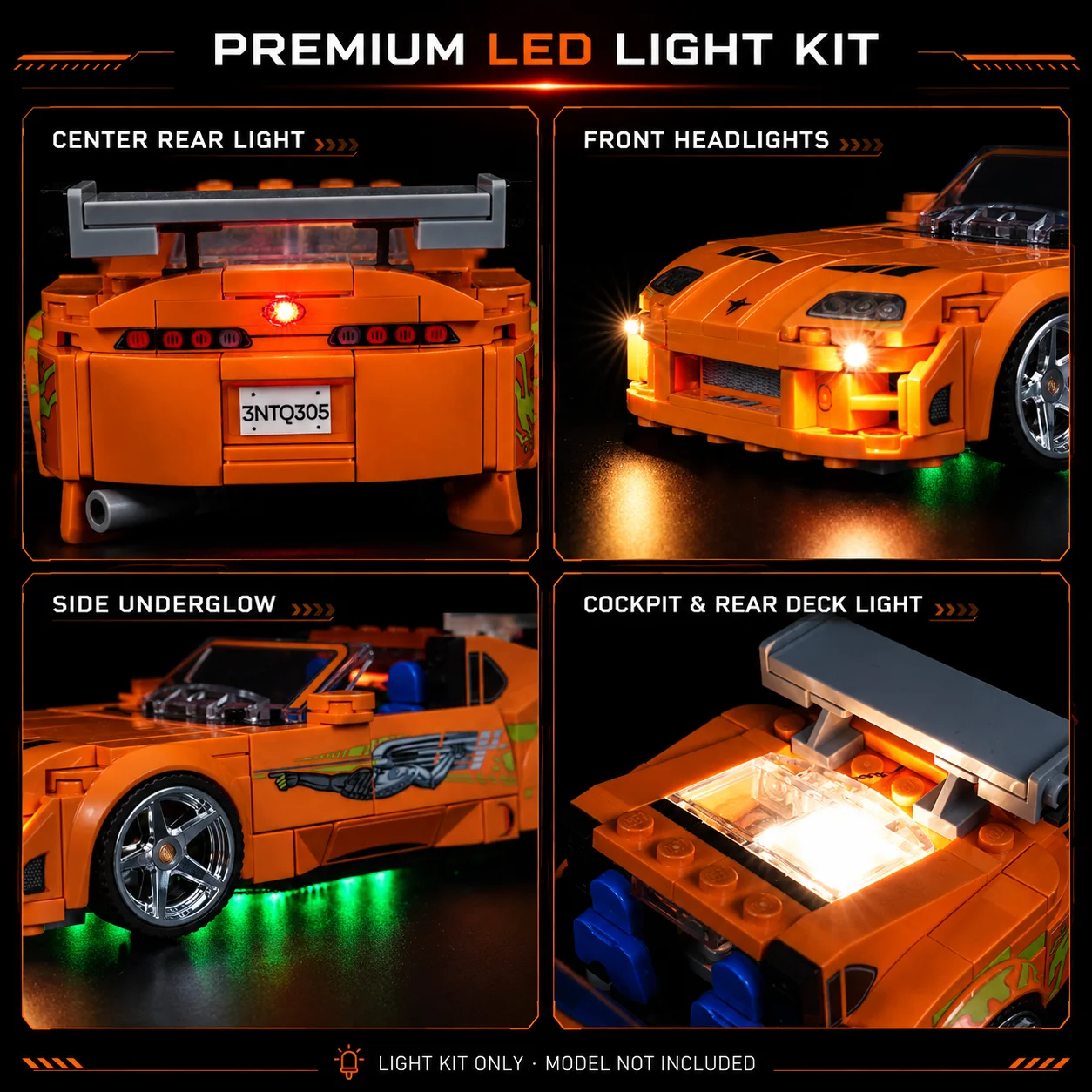 Lumière LED HPROSPER (sans mod - Victor Racket Jetspeed avis et prix