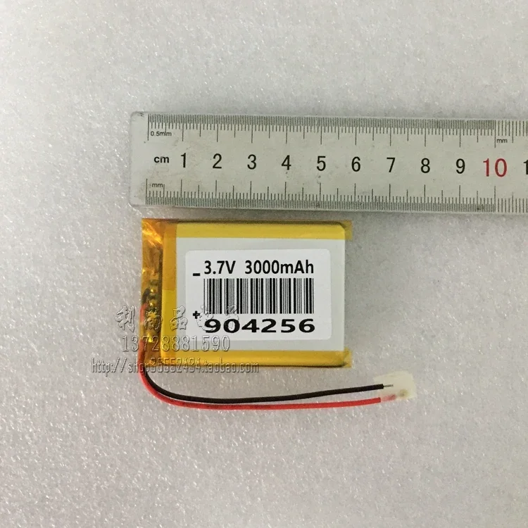 بطارية ليثيوم بوليمر 3.7 فولت 3000 مللي أمبير في الساعة كاميرا مدمجة للملاحة الأساسية وحدة GPS الماسح الضوئي