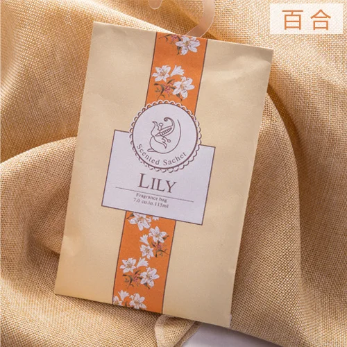 Home Fragrance Sachet - 6 Çeşit Kokulu Gardırop Poşetleri Ev