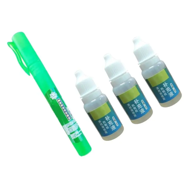 Quick Dry Erasable Thermal Paper Erasing Pen Plastic Bottle Lightweight Document Editing Solution Office Essential D2RC