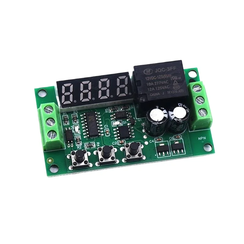 Number of Pulse Frequency Motor Speed Hall Proximity Switch Sensor Signal Detection Control Relay Module