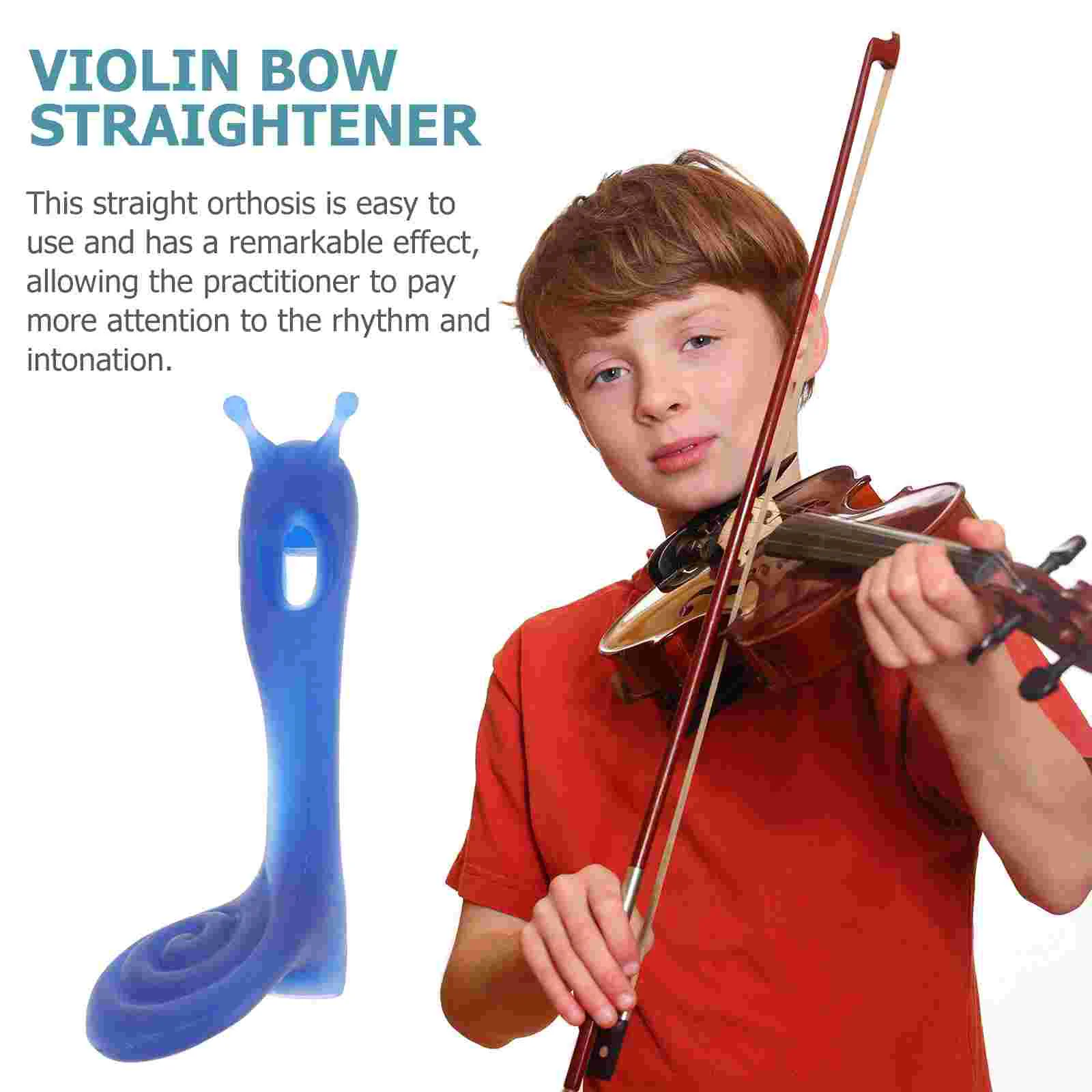 Correction Orthotics Child Violin Bow Collimator Environmentally Friendly Silicone Training Corrector