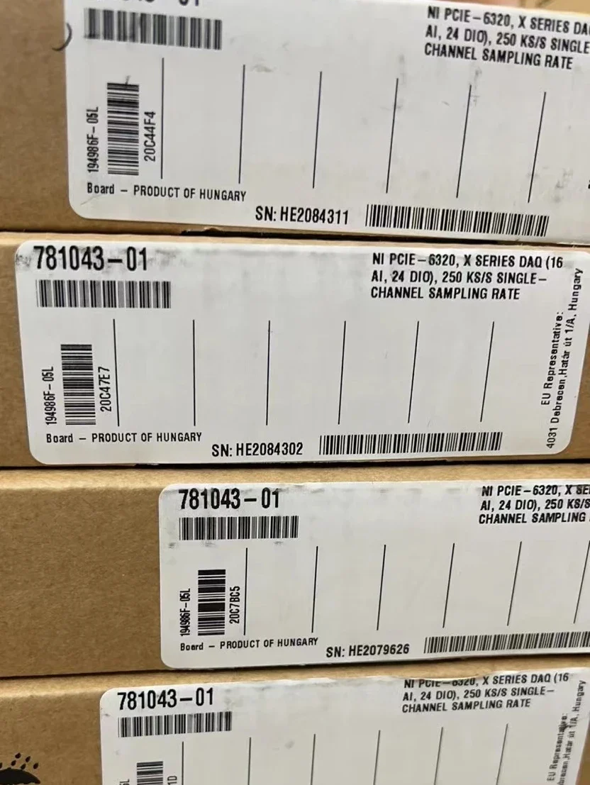 

Новая карта сбора данных США NI PCIe-6320 X серии 2025 года 781043-01, может быть выставлен счет на складе