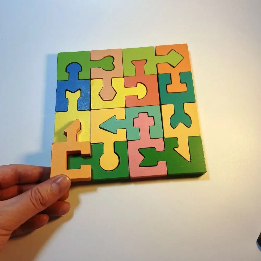 

Деревянные трехмерные доски-головоломки, космическое обучение, образовательная головоломка геометрической формы, красочное логическое мышление