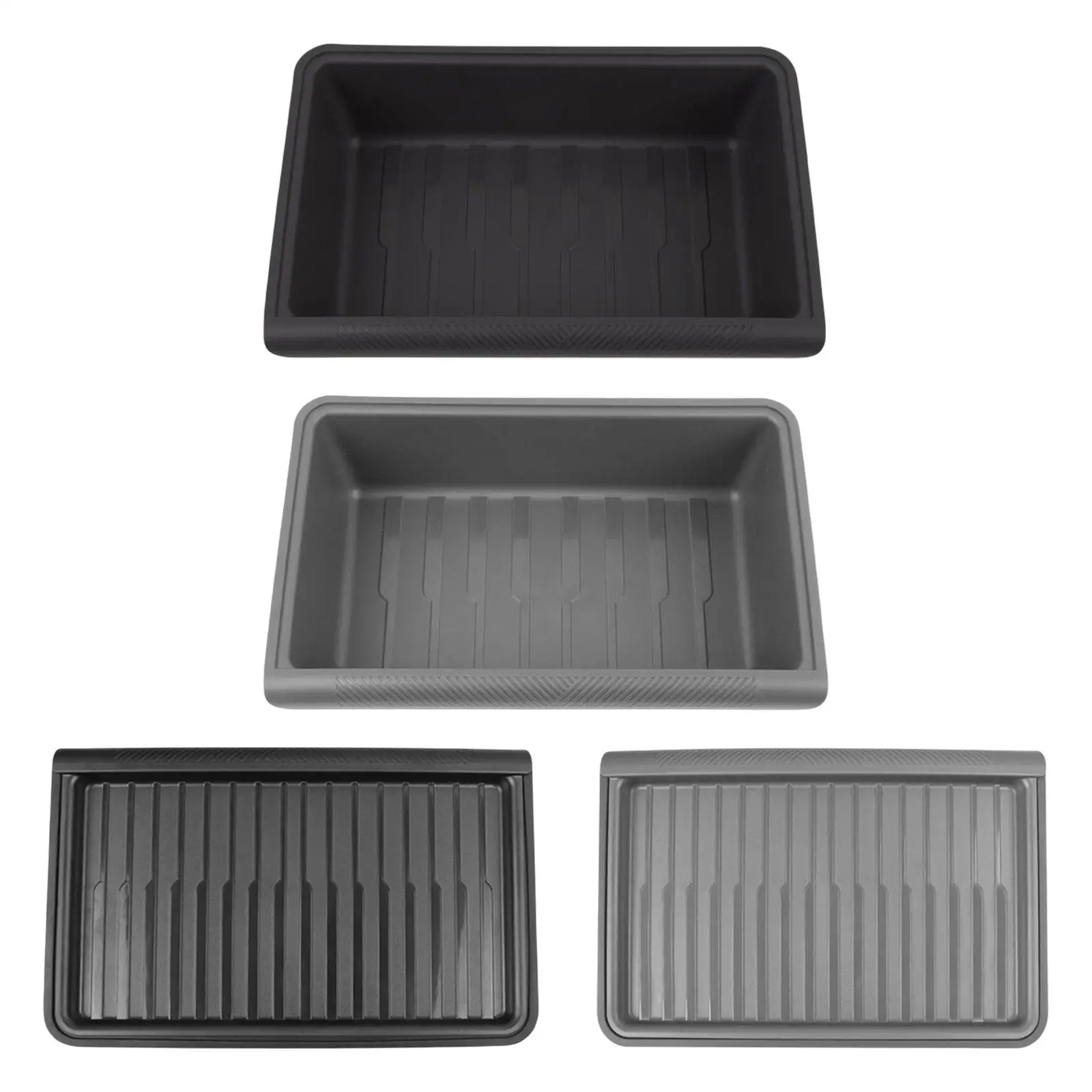 under Seat Storage Box Bin Accessories for Model Y 39cmx24cmx11cm