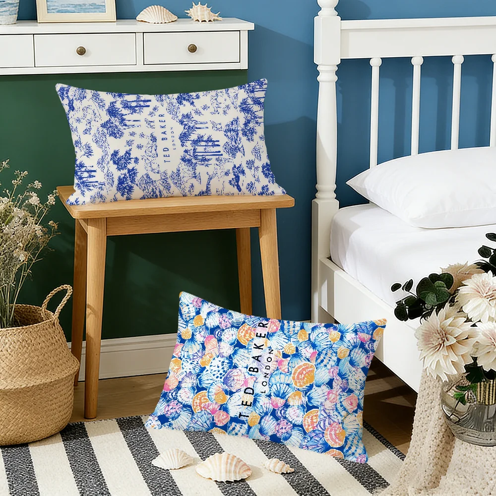 Fashion Logo T-Ted Cushion Cover Hit Product Home B-Baker Sofa Living Room Double-Sided Soft Decorative Pillow Cover