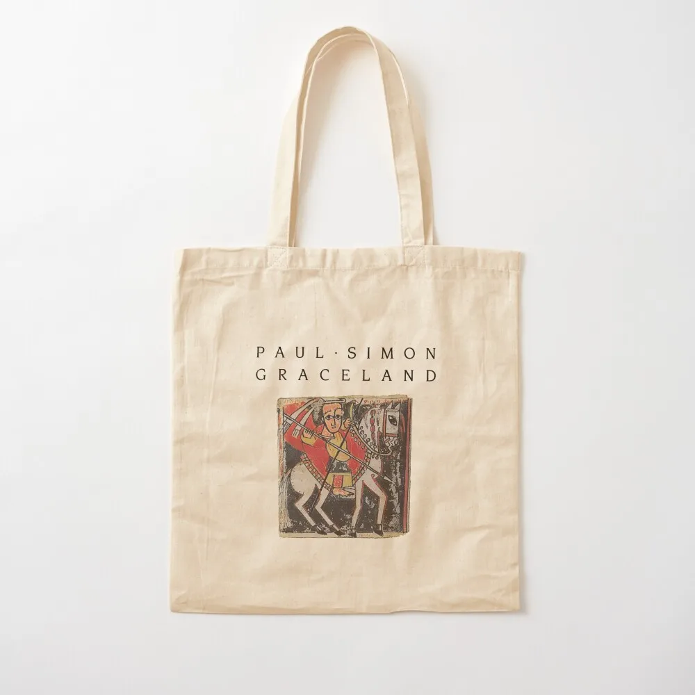 

Paul Simon Graceland Tote Bag cute pouch bag shopping bag logo reusable grocery bags