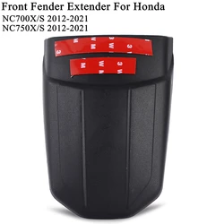 Motorcycle Front Fender Mudguard Extender Extension For Honda NC700S NC700X NC750S NC750X NC 700 750 NC700 NC750 S X