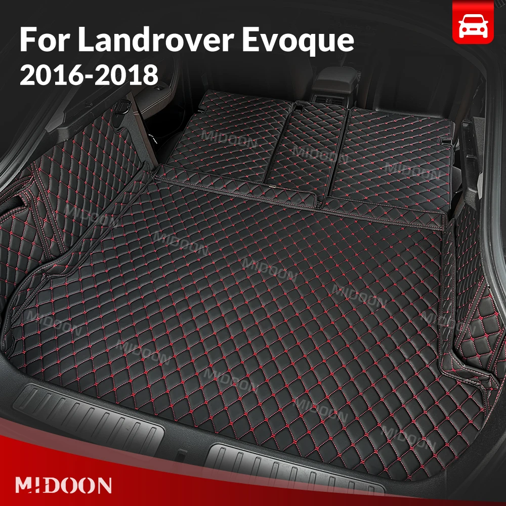 

Auto Full Coverage Trunk Mat For Landrover Evoque 2016-2018 Car Anti-dirty Pad Protective Pad Cargo Liner Interior Accessories