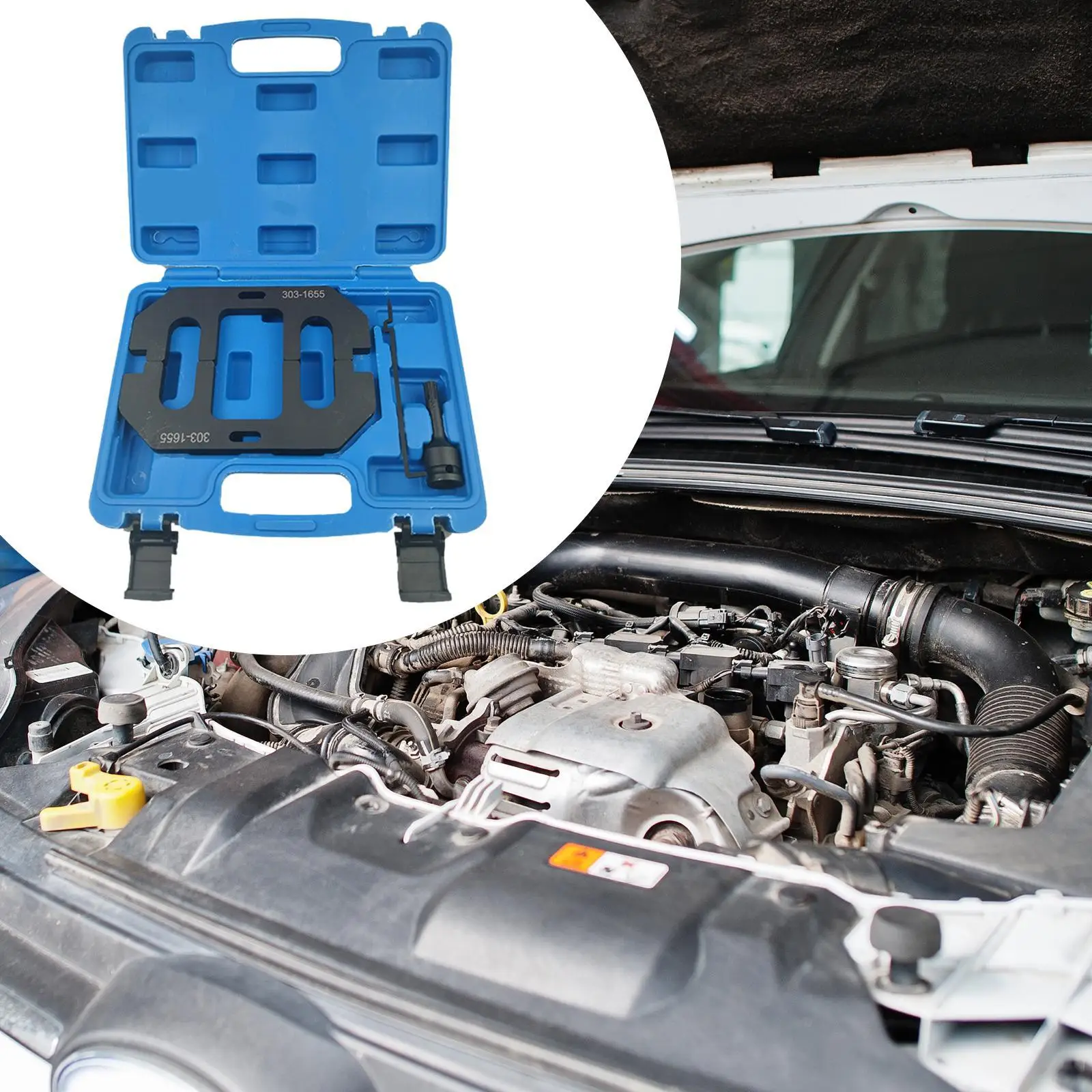 

Набор инструментов для фиксации распределительного вала из углеродистой стали, заменяет 303-1655 для Ford F150