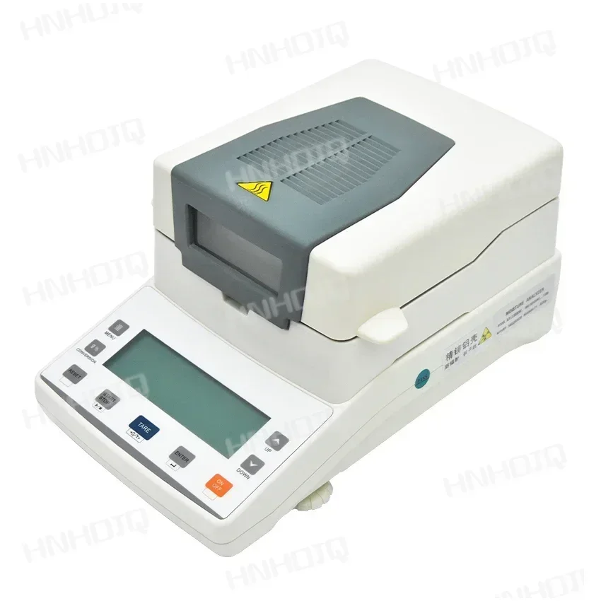 110g 0.01g Lab Moisture Analyzer Tester Digital Laboratory 100% Moisture Balance Halogen Moisture Analyzer Meter for Grain Food