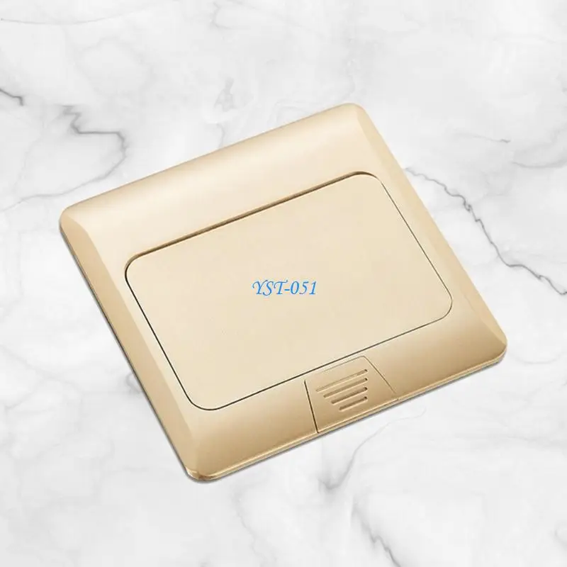 

E15A 2 Way Floor Socket Electrical Switches For Home Office Table Easy to Install