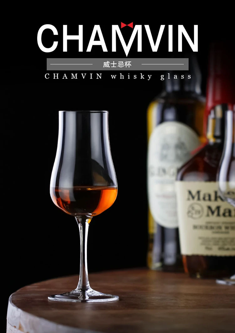 

Chamvin Whisky Crystal Wine Glass Neat Brandy Snifter Wine Taster Drinking Copita Goblet Cup Best Gift For Dad Wholesale