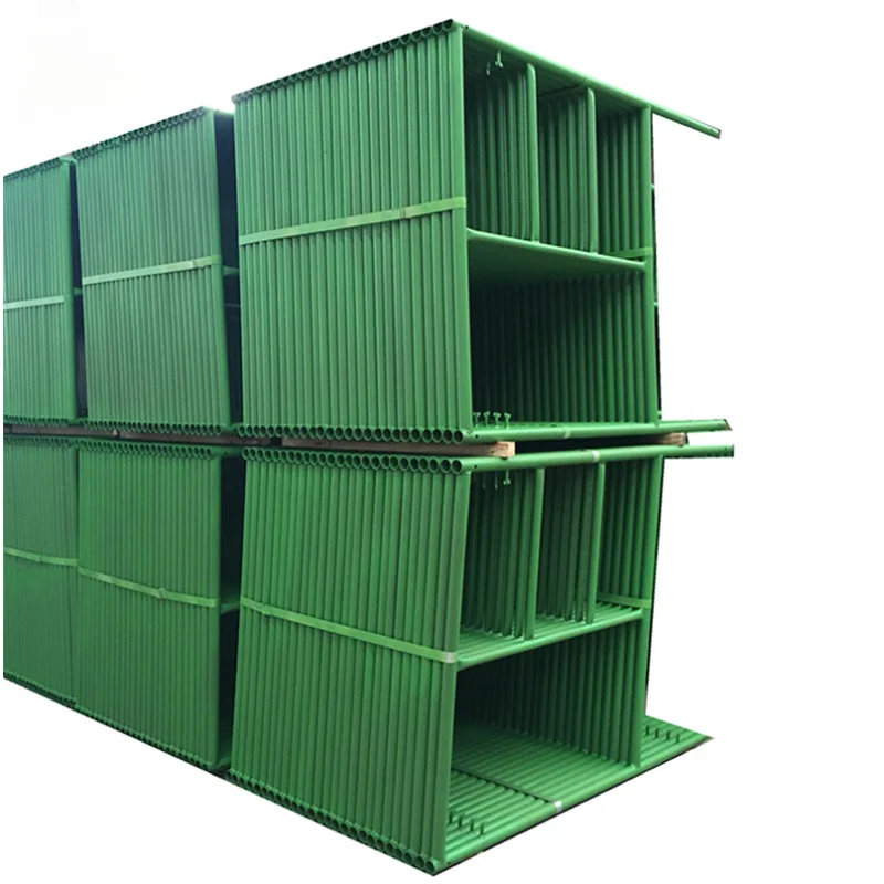 Mobile H Main Steel Galvanized Ladder Mason Scaffold Scaffolding Frame