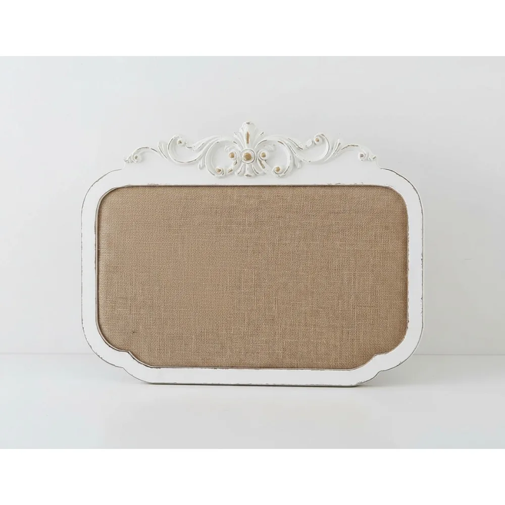 

Винтажная льняная доска объявлений 18x24, деревенская булавочная доска, настенный фотодисплей, доска объявлений для гостиной, офиса, декора