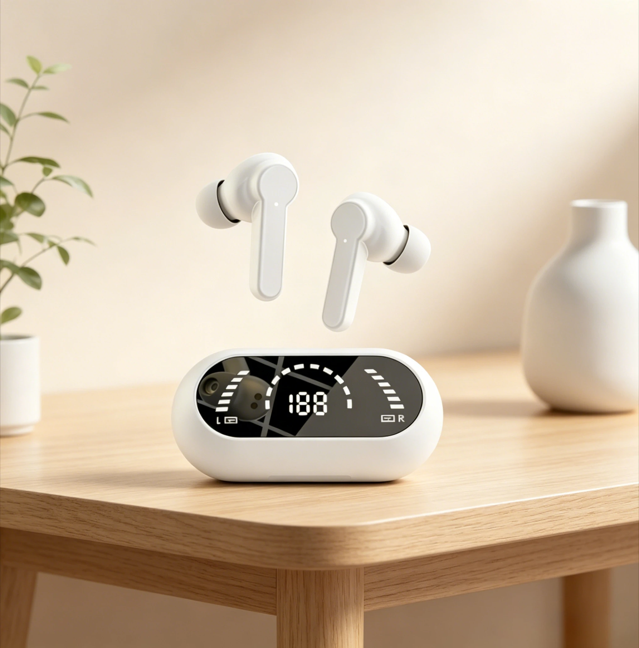 Original TWS Wireless Earphone Bluetooth 5.3 Headphones Sport Gaming Headset Noise Reduction Earbuds Bass Touch Control