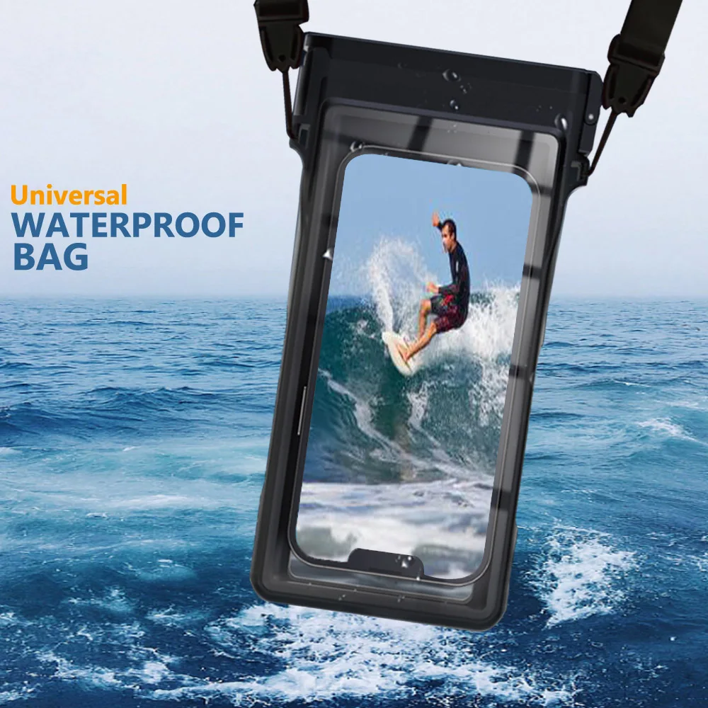 

Universal Waterproof Case for Xiaomi Redmi Note 14 Pro Plus 13 12 11 Pro+ 11e 11s 12s Note13 14s 4G 5G Sealing Diving Bag Funda