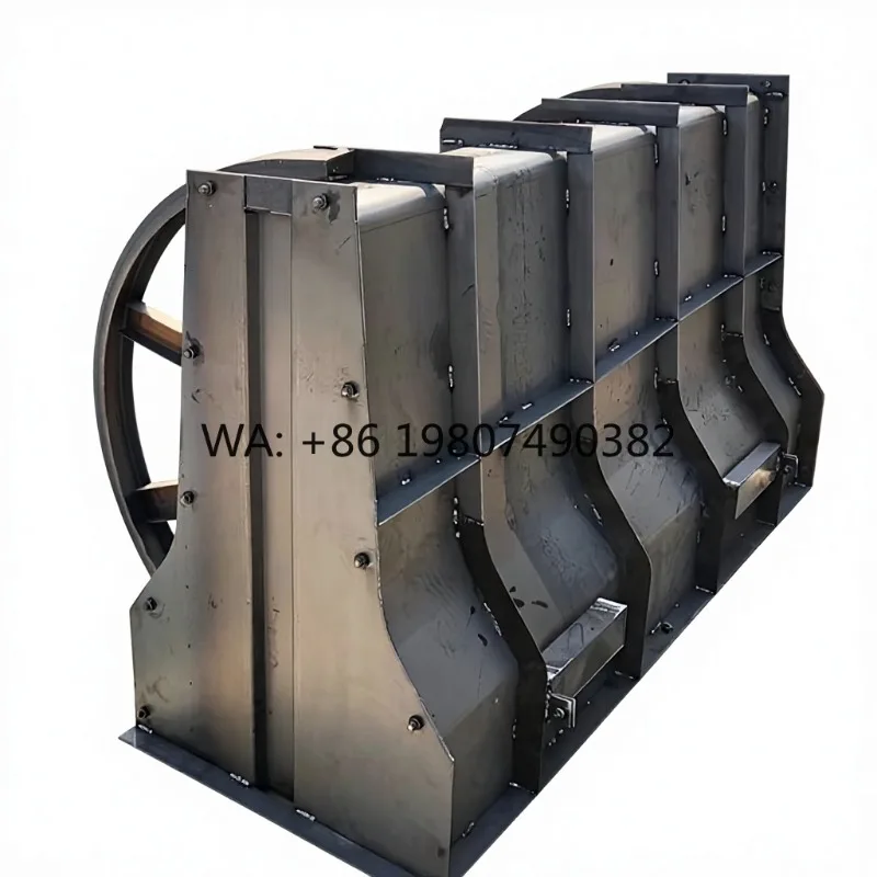 Professional Forged Welded Concrete Mould Traffic Jersey Barrier Mold for Road Safety Construction Engineering