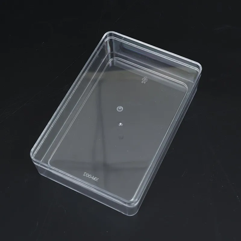 

Clear Transparent Cookie Boxes For Snacks Plastic Food Storage Boxes Bulk Candy Chocolate Nougat Peanut Brittle Home Travel