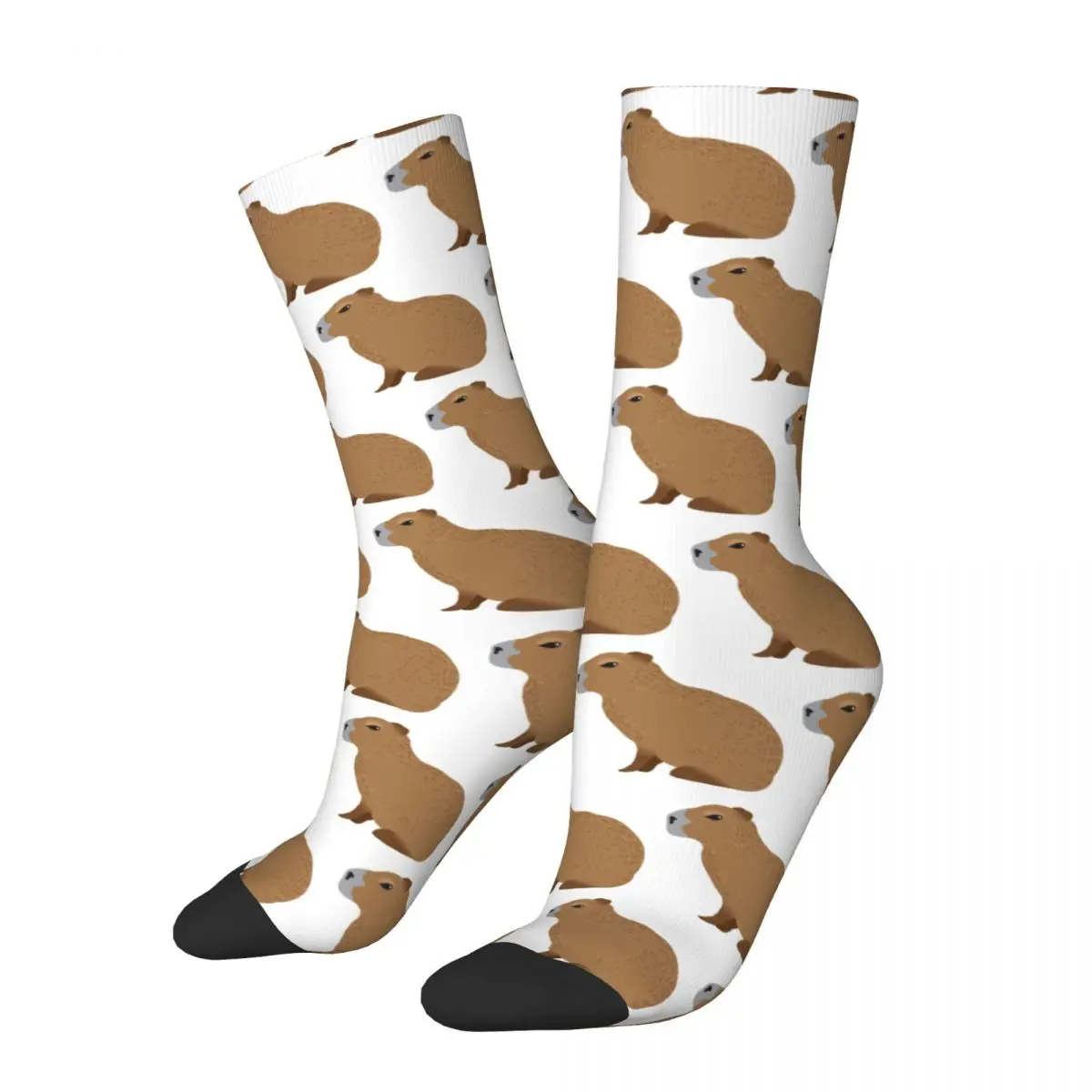 

Capybara Socks Harajuku Super Soft Stockings All Season Long Socks Accessories for Man's Woman's Gifts