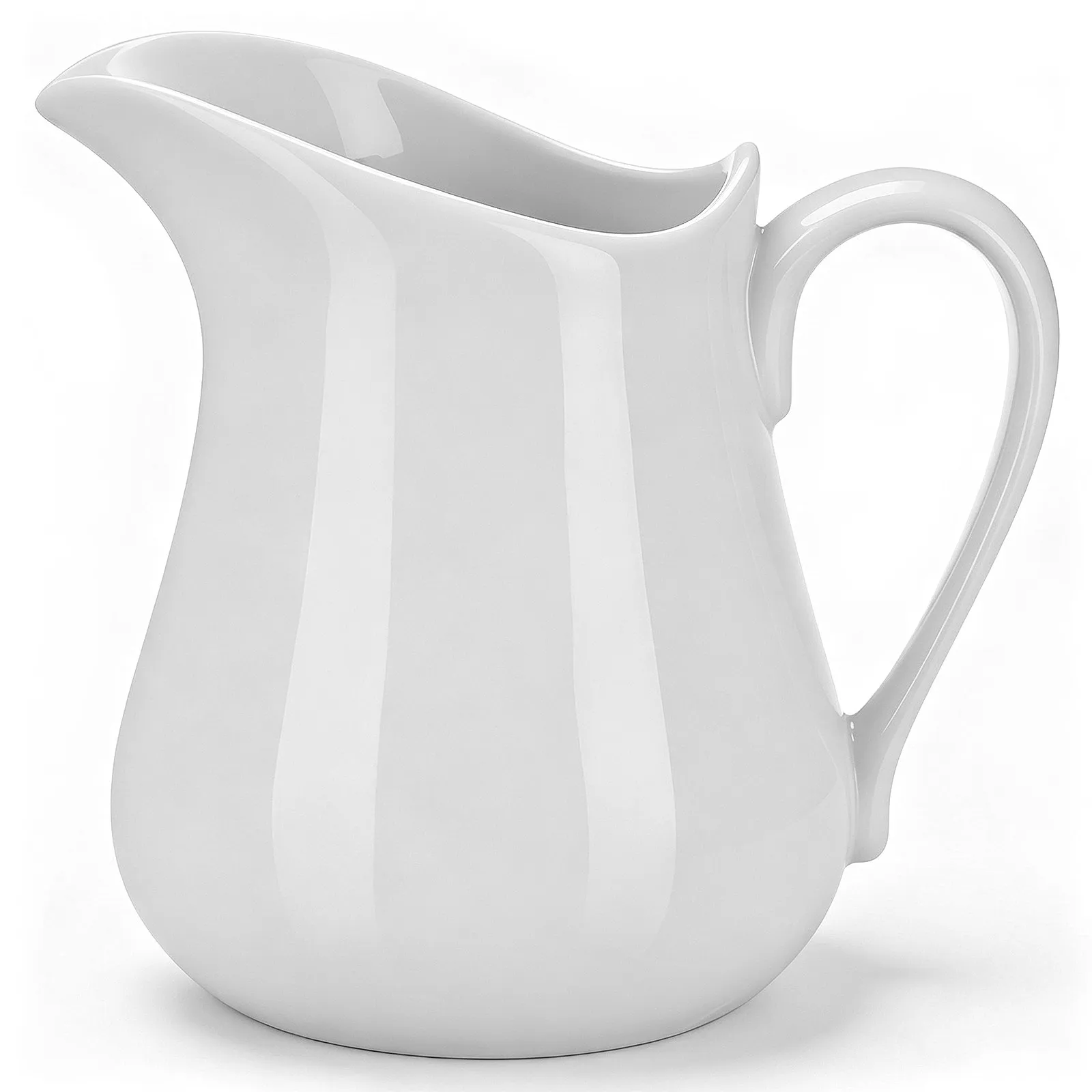 450Ml Ceramic Milk Pitcher for Coffee Frothing Handheld Creamer Jug Smooth Easy Clean Heat Resistant Dishwasher Safe