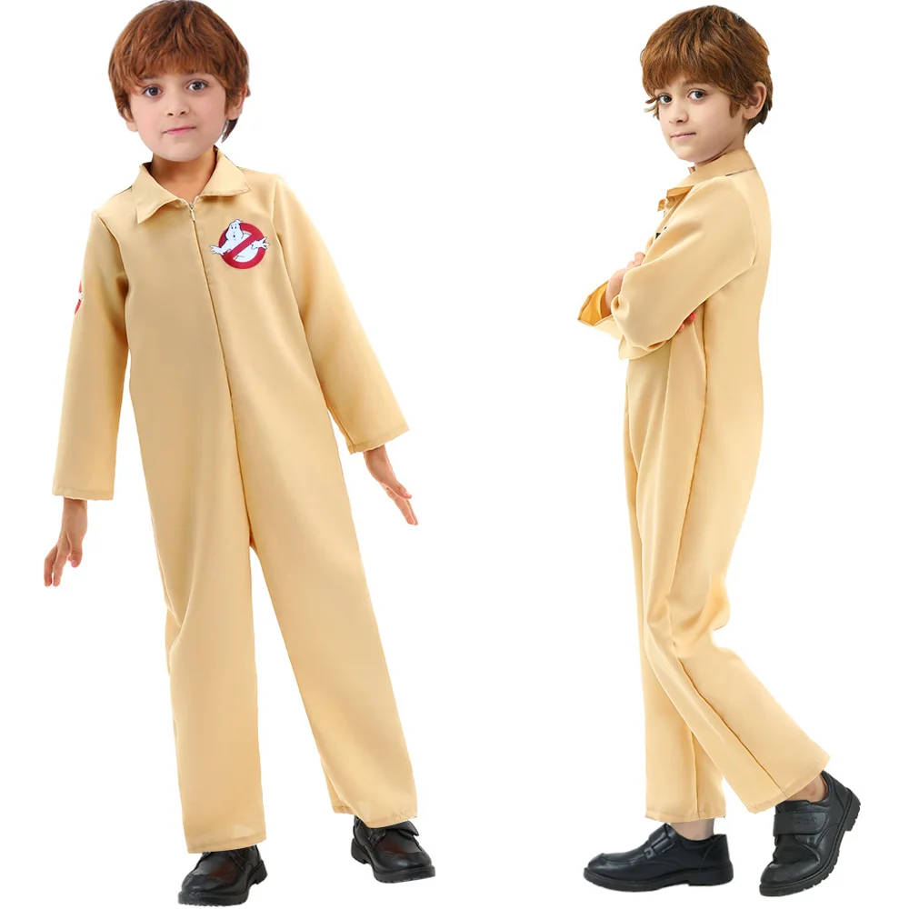 Ghostbusters Cosplay-Kostüm für Kinder und Erwachsene, Halloween, Weihnachten, Karneval, Mottoparty, Kleidung, Fans-Kollektion