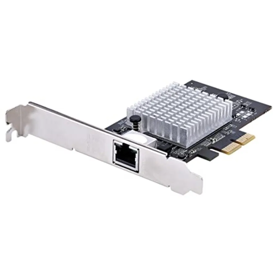 

.com 1-портовый сетевой адаптер PCIe 10 Гбит/с Сетевая карта для ПК/серверов Шестискоростная карта PCIe Ethernet с поддержкой Jumbo Frame NIC/
