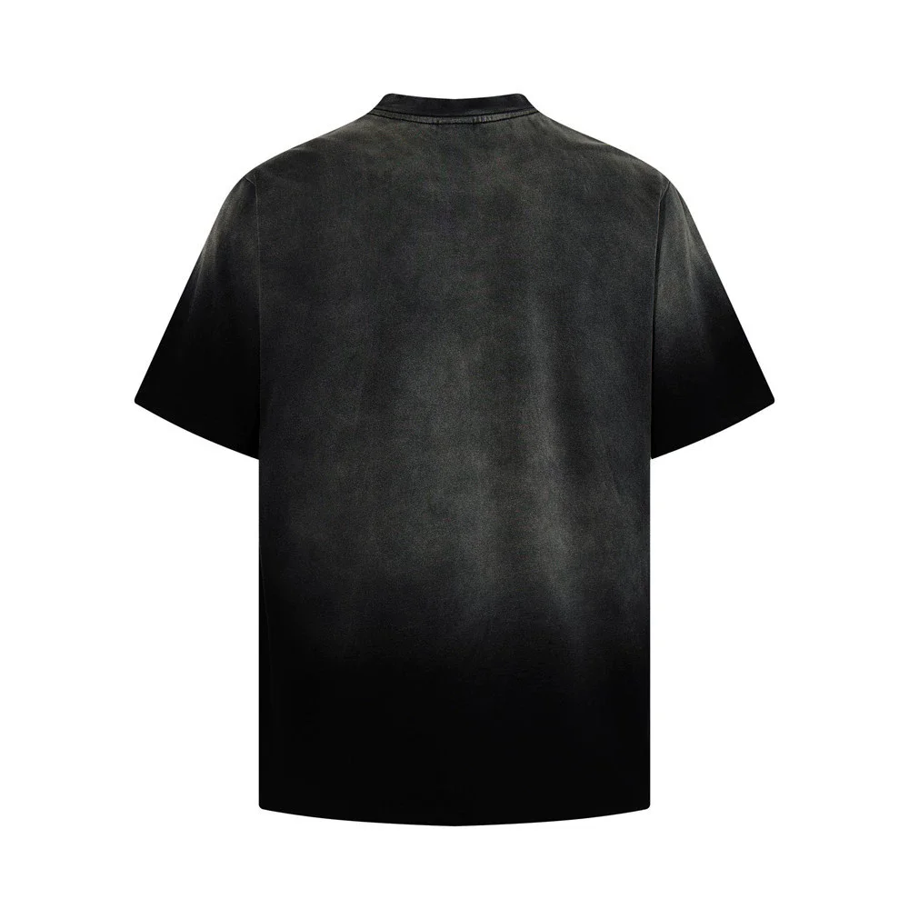 Men's American Vintage Tee Distressed Washed Short Sleeve T-Shirt 2026 Streetwear Cotton T Shirt Tops