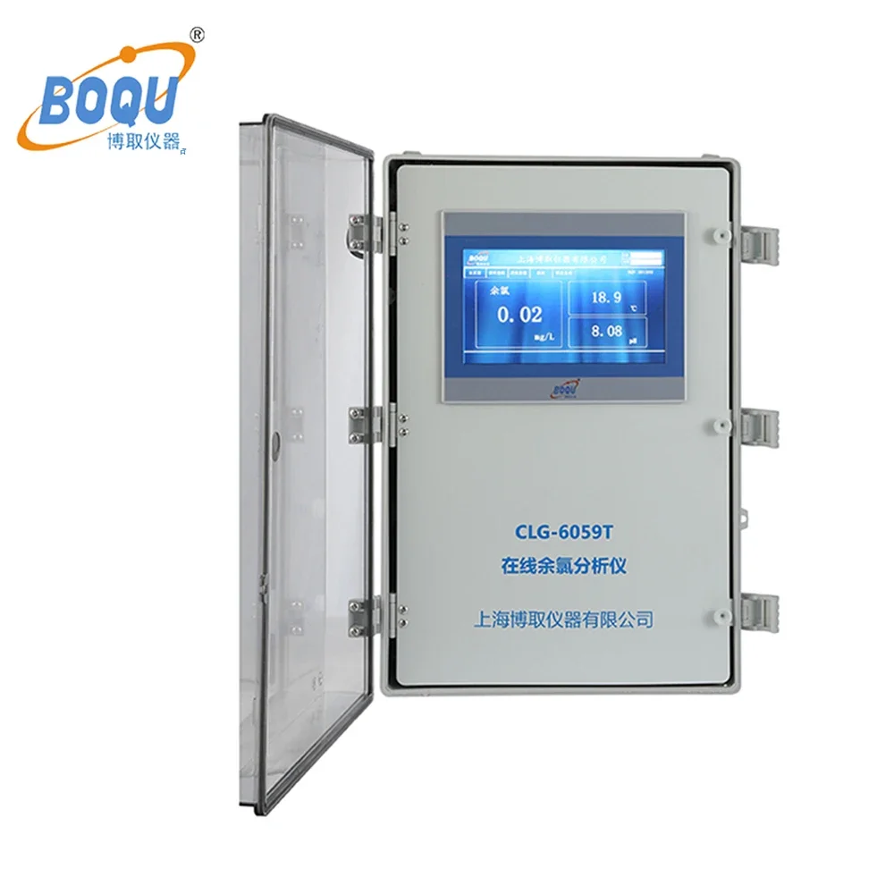 Reagentless Free and Total Chlorine and Residual Chlorine Analysis Controller Measurement Analyser Meter Analyzer