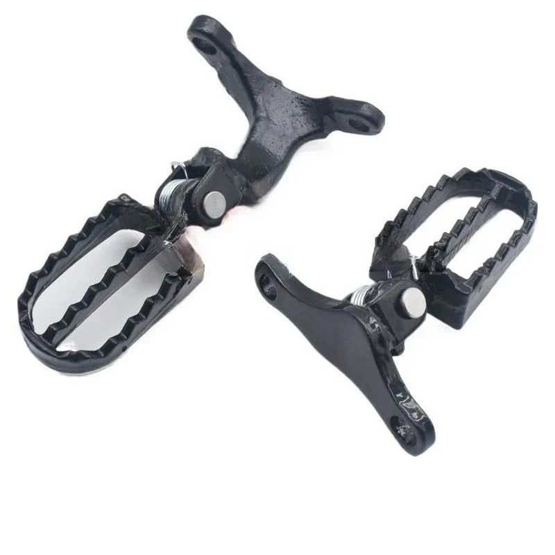 CQR Off Road Motorcycle Foot Pegs Big Race Pedal Front Shrink Tripod Modification Accessories Compatible with Zongshen Models