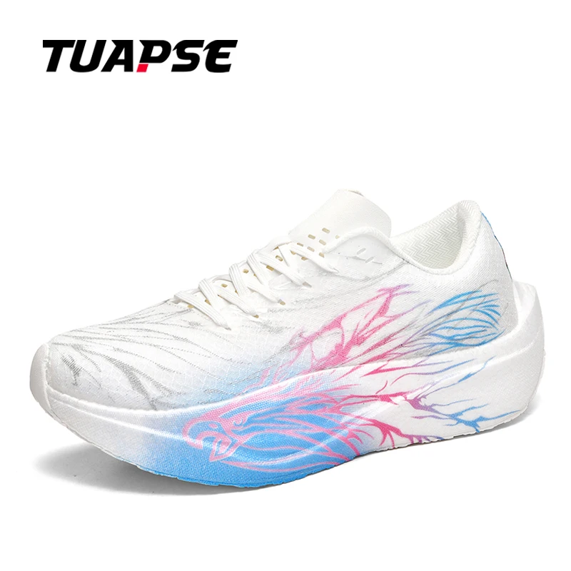 

TUAPSE Racing Training Running Shoes Fashionable Colorful Shock-Absorbing Rebound Anti-Slip Casual Men Sports Shoes