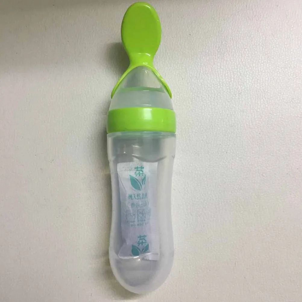 

Набор из 6 силиконовых бутылочек для кормления младенцев: для пюре, рисовой каши, молока, с ложкой-дозатором