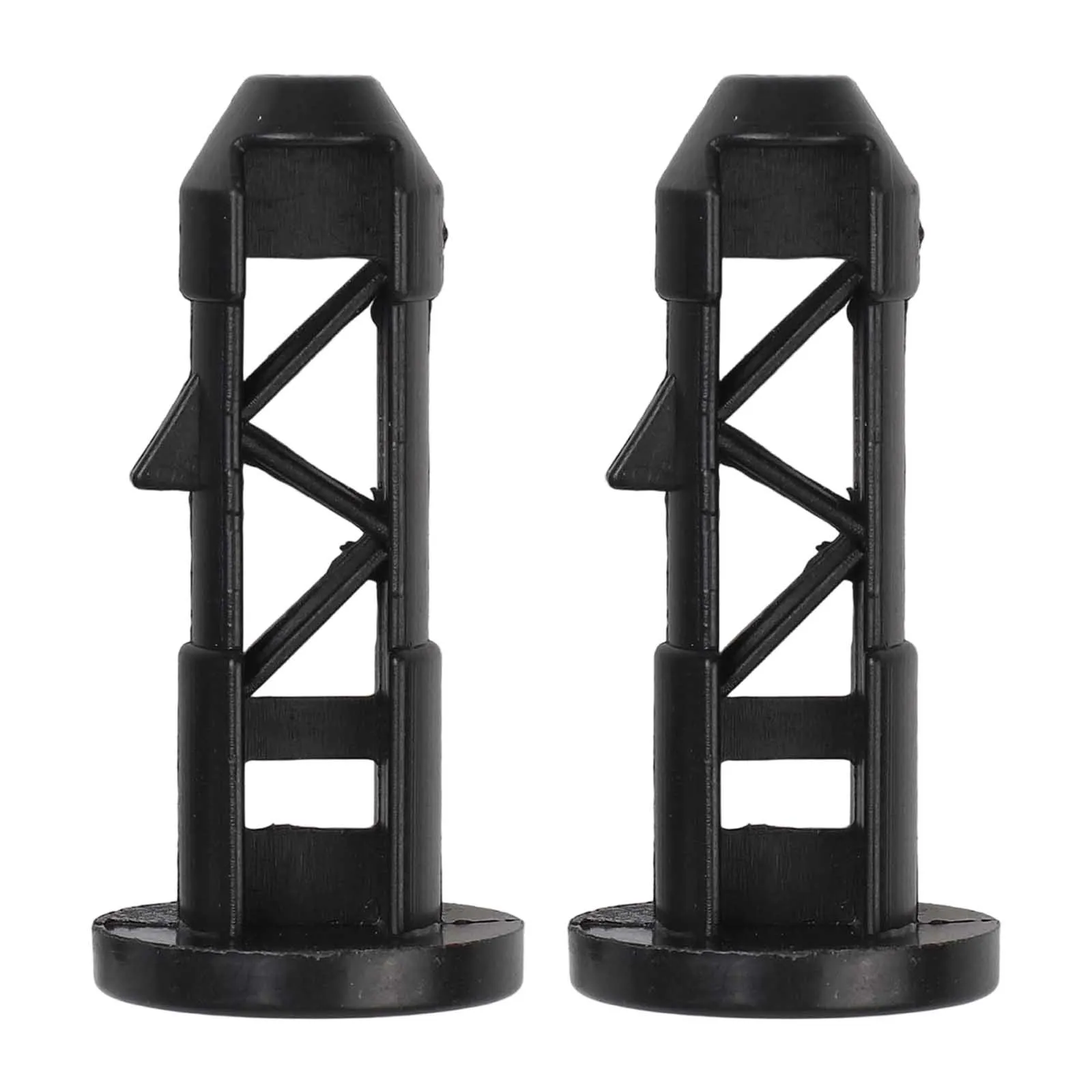 Hinge Pins for Wheelie Bin Lid Plastic Construction Measuring 67mm in Length and 31mm in Head Diameter for 240L Bins
