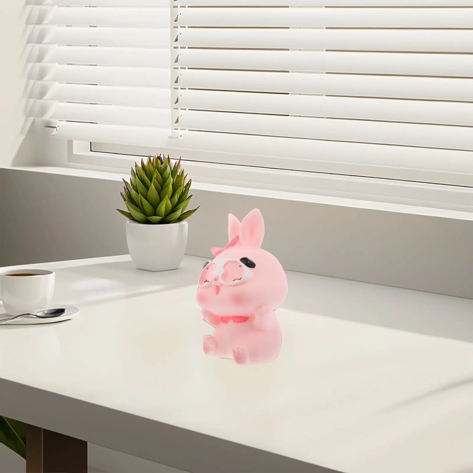 

Милая копилка-зайчик, прочная, устойчивая к падениям, для детей, с легким доступом к монетам, безопасная копилка для хранения реальных денег