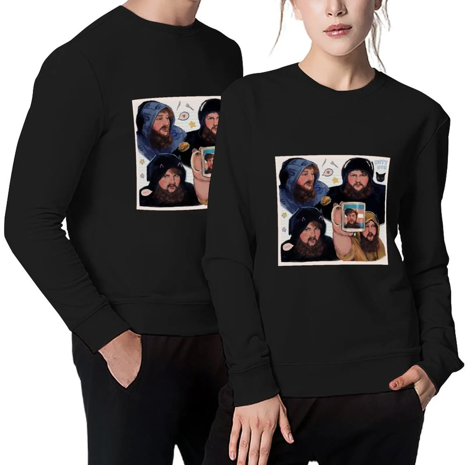 

Caseoh Pullover mens designer clothes tracksuits men's sweat-shirt men wear oversize sweatshirt