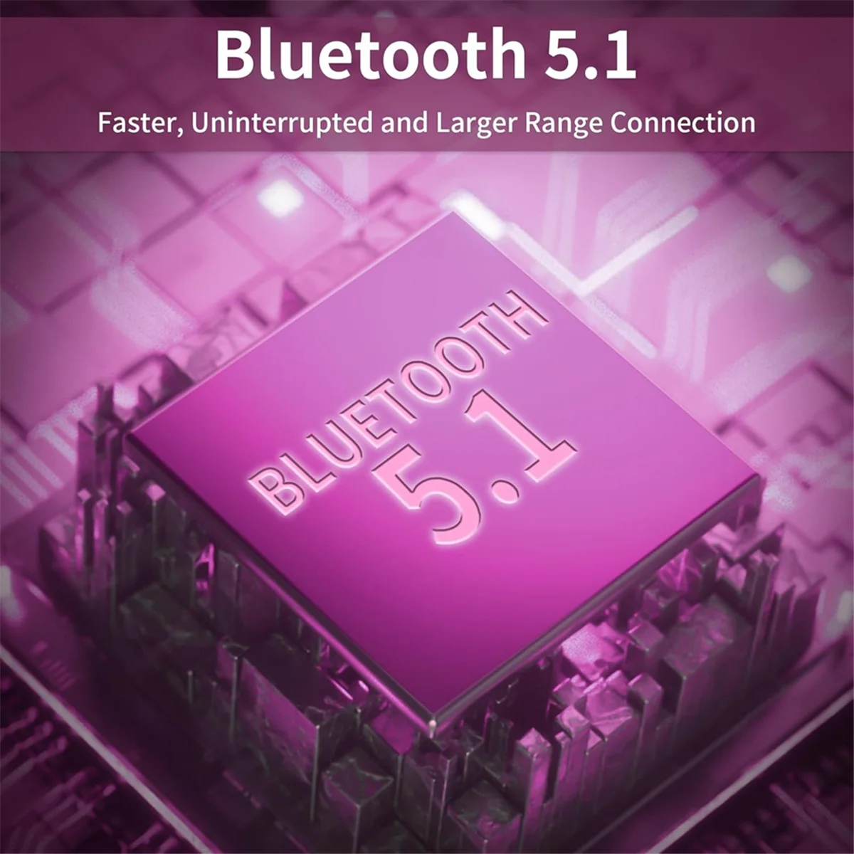 Fones de ouvido sem fio Bluetooth com faixa de pescoço QA88X, fones de ouvido retráteis à prova de suor, fones de ouvido estéreo com cancelamento de ruído