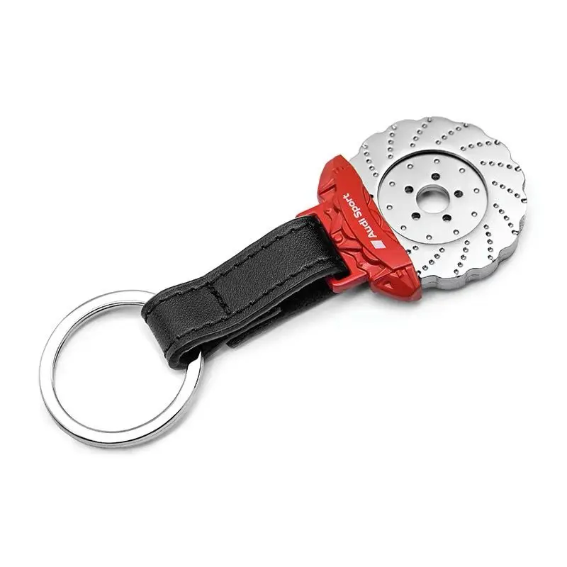 Car Keychain Key Chain Auto Badge Key Ring Accessories For Audi A3 A4 A5 A6 A7 Q2 Q3 Q5 Q7 TT TTS Sline RS4 RS6 B5 8V 8P C6 C8