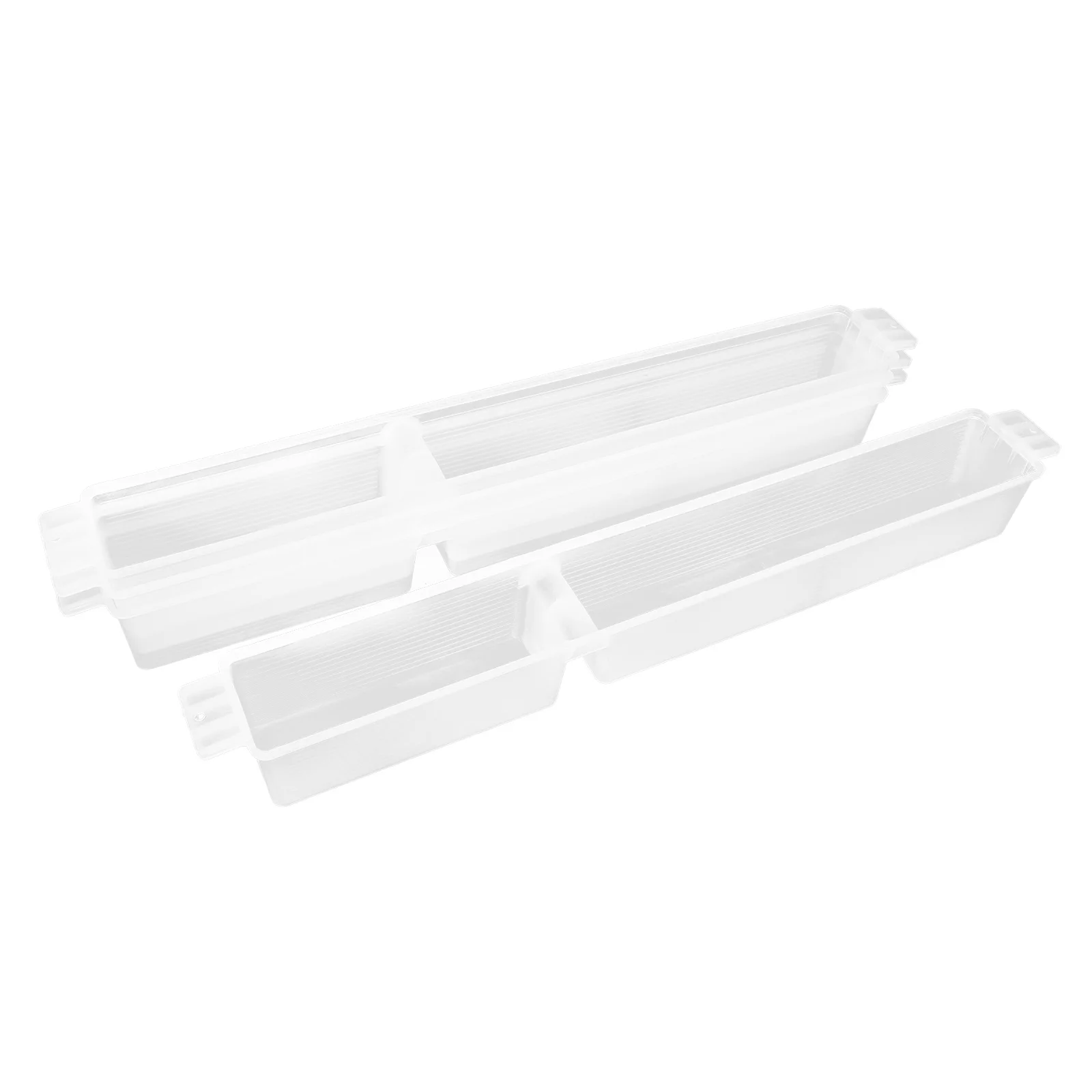 

4 Pcs Bee Feeder Plastic Hive Tool for Beekeeping Supplies Waterer Trays Bees Garden Equipment Watering Station