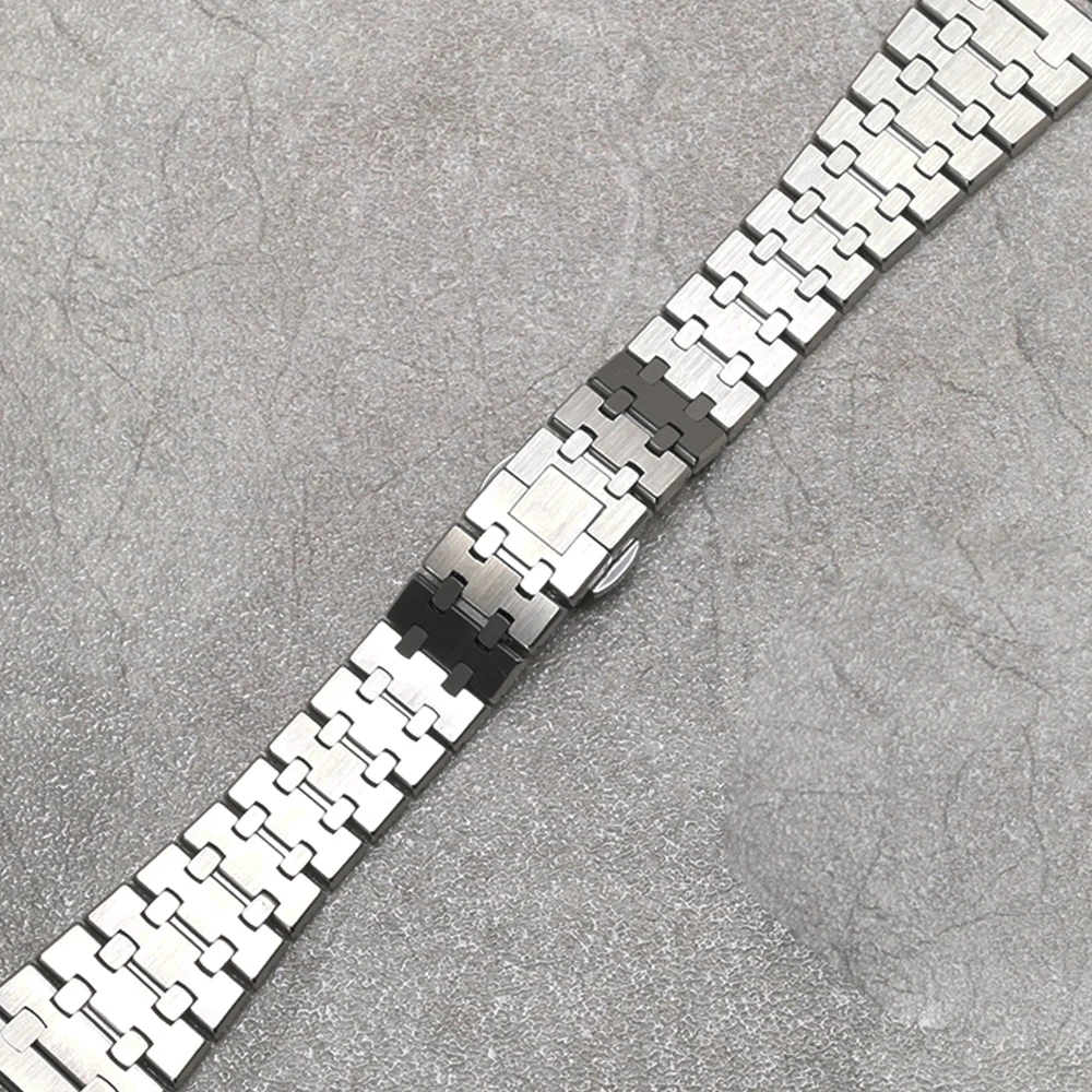 Pulseira de aço inoxidável de 26mm para garmin watch fenix 8 7x pro tactix 7 epix pro 51mm enduro 3 2x instinto 3 2x 50mm pulseira de ajuste rápido