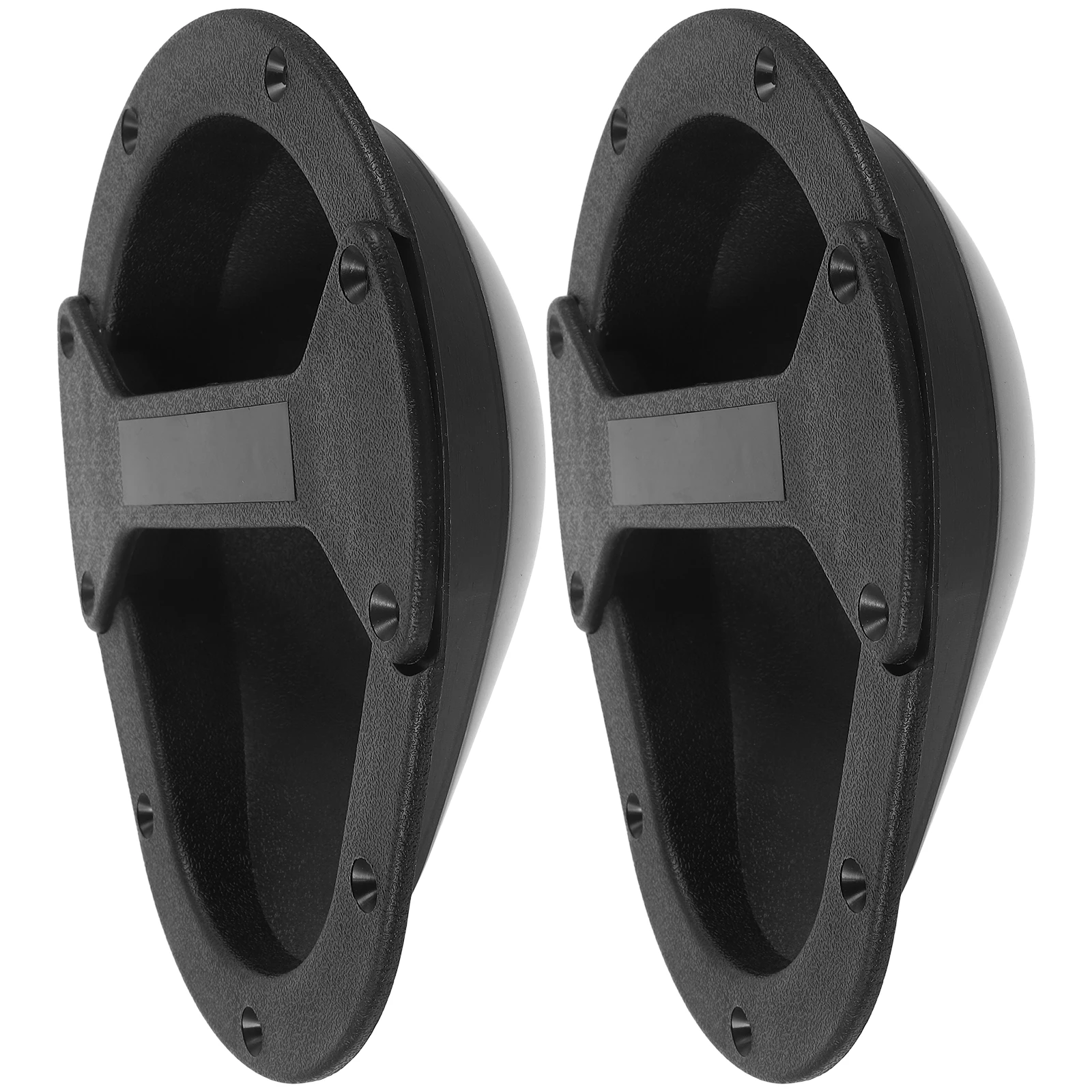2pcs Black Speaker Handle Handles Heavy Duty Audio Accessories Recessed Audio Handles Replacement Handle Speaker Attachment - Image 3