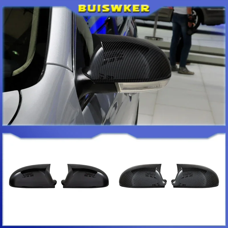 For Volkswagen Golf 5 MK5 GTI Jetta 5 Passat B6 B5.5 Side Wing Mirror Covers Caps For VW Sharan Golf 5 6Plus Variant EOS