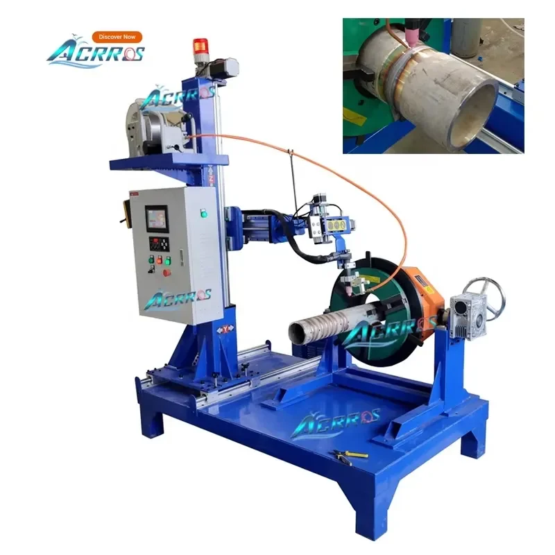 AP01 Automatic TIG Argon Welding Column Boom Machine for Stainless Steel Pipe Flange Circular Seam Welding