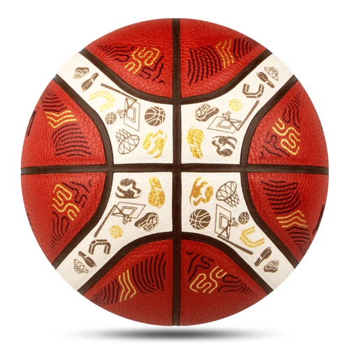 Imagen 2 del producto Baloncesto fundido 2025, tamaño oficial 7/6/5, Material de PU, pelota de entrenamiento para interiores y exteriores para hombres, equipo de juego Original Baloncesto