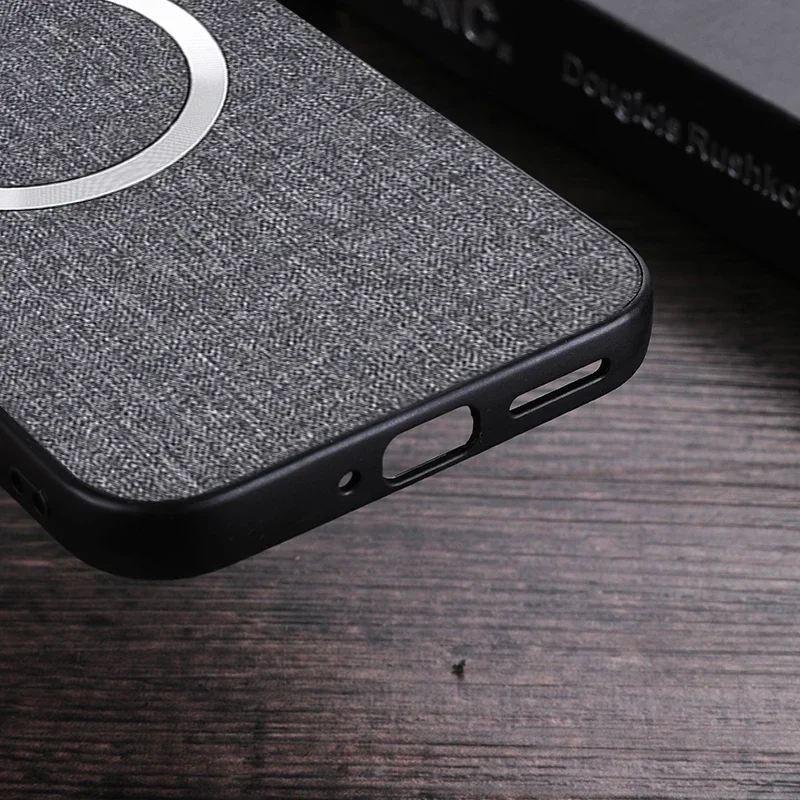 Funda de tela para Magsafe para Google Pixel 9 10 11Pro XL 8 7 6 9 10Pro 10A 9A 8A 7A 6A, cubierta de PC a prueba de golpes con carga magnética 6