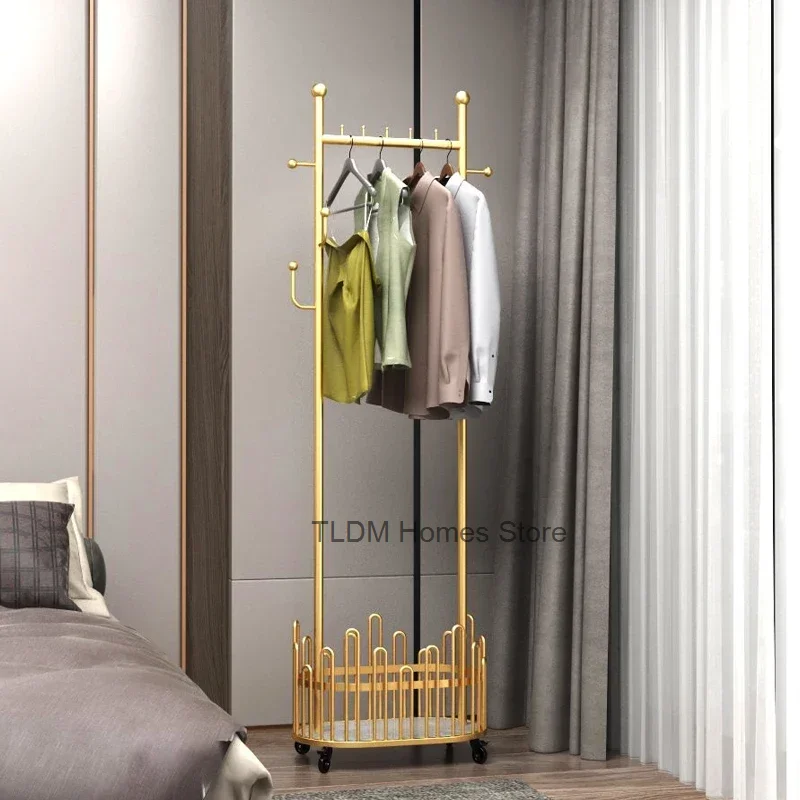 Clothes Rack Hanger hanger Rack Standing Stand Cloth Jacket Stand Tv Living Room Furniture Colgador De Ropa Nordic Furniture