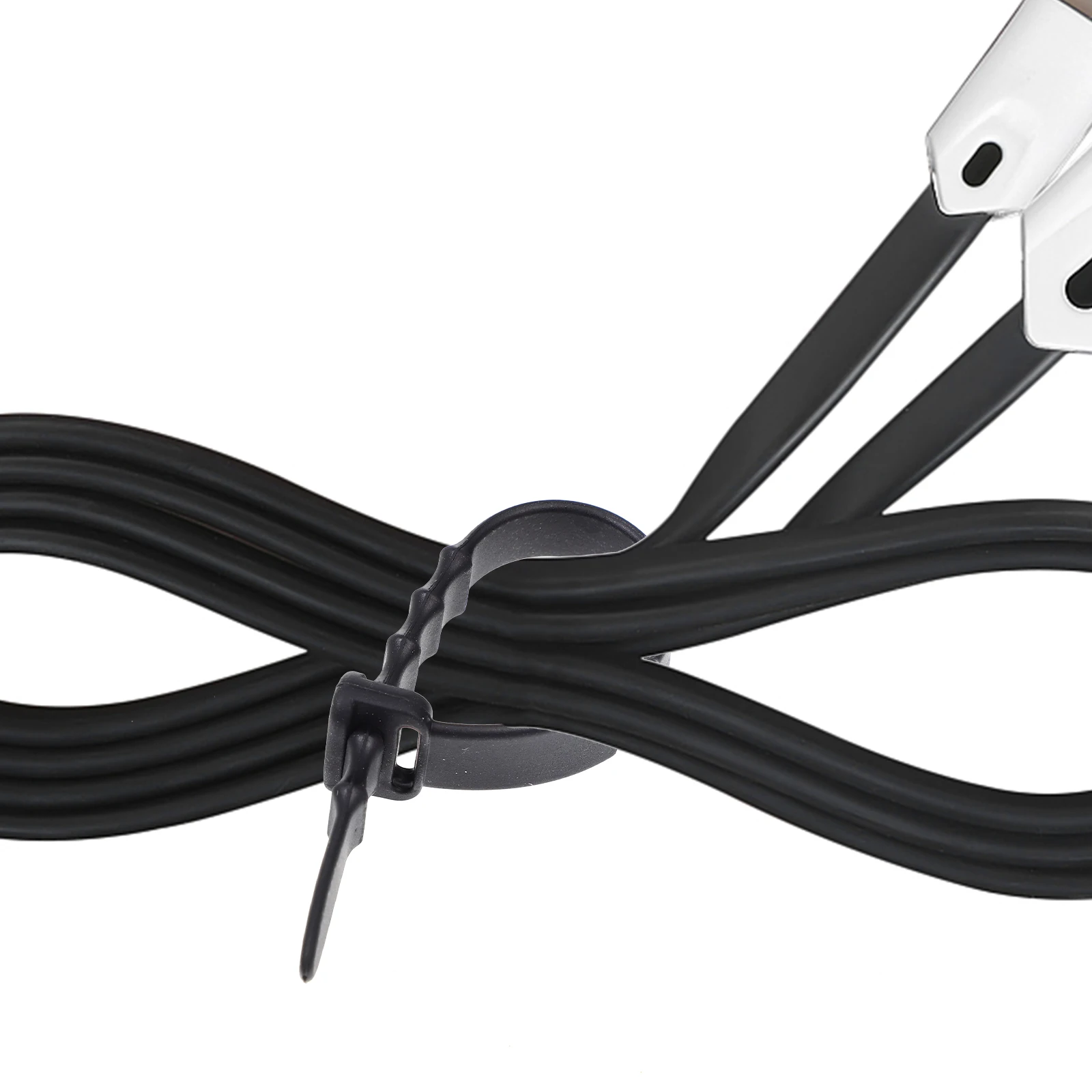 

40 pcs Cable Soft Silicone Wire Clips Data Cable ganizers Desk Tidy Wrappers Cord Keeper Earphone Winders