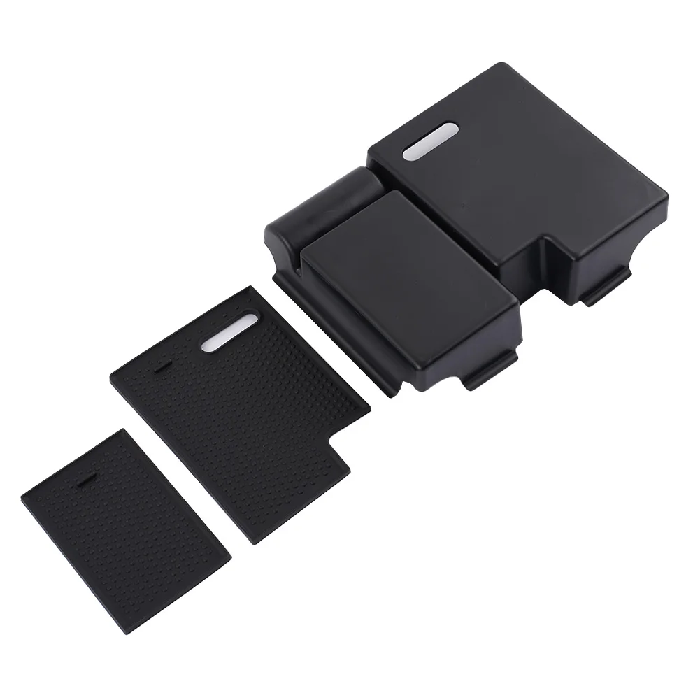 

Parts Center Console Organizer Tray 2011-2017 For Land Rover Non-Slip Mats ABS Plastic Accessories Black Evoque L538 New