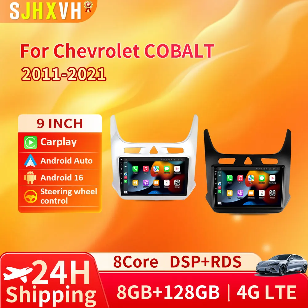 

Android 16 Car Radio For Chevrolet Cobalt 2 2011- 2018 GPS NAVI BT Head Unit 4G WIFI Qualcomm Multimedia Video Player QLED 2DIN